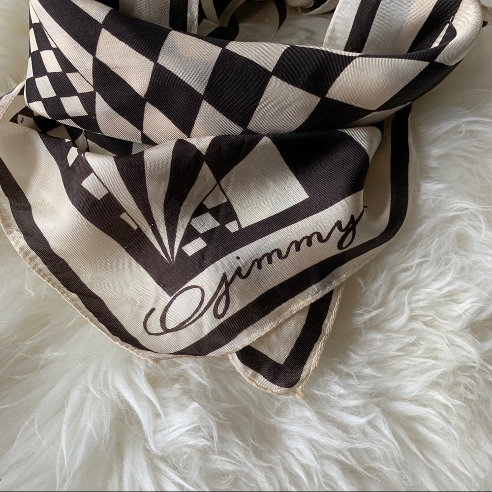 Vintage | Geometric Scarf - Picture 2 of 7